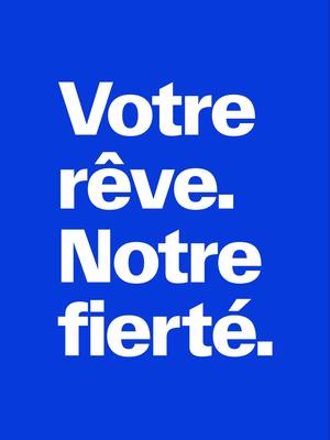 Votre rêve. Notre fierté.​ Grand partenaire National d'équipe Canada 💙🇨🇦​ #MilanoCortina2026