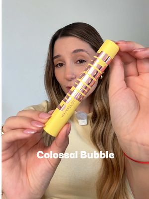 Es tan buena como dicen la Colossal Babbel? @Maybelline NY @naiki #colossalbubble #makeup #maquillaje #maybelline #reseña 