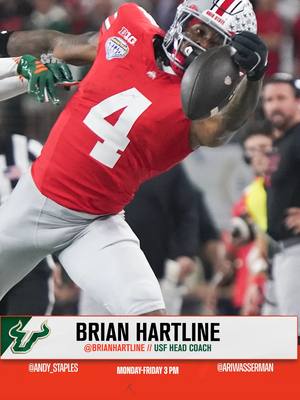 USF's Brian Hartline on Jeremiah Smith's INCREDIBLE talent #ohiostate #collegefootball