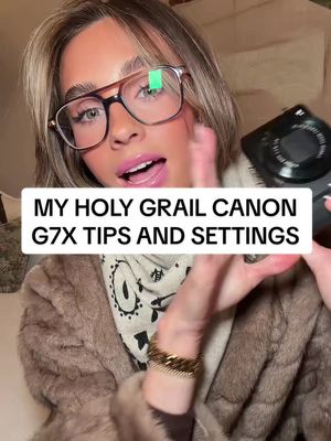 canon g7x for influencers, not dummies lol #canong7x #camerasettings 