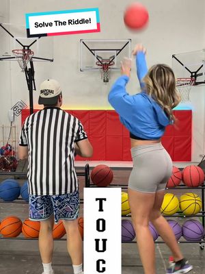 Riddles + Basktball with @Josh Horton! #riddle #challenge #basketball 