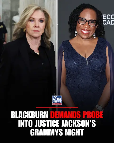 ICE-Y RECEPTION: Sen. Marsha Blackburn is urging Chief Justice Roberts to launch an investigation into Justice Ketanji Brown Jackson over her attendance at the Grammy Awards, where celebs voiced anti-ICE rhetoric throughout the show.