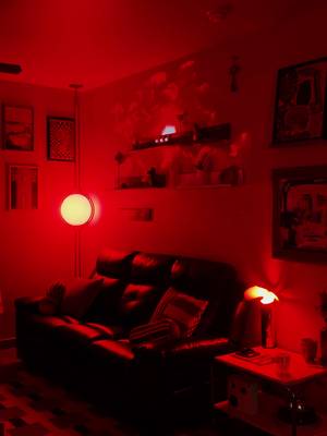 All you need is The ONE LAMP! 🙂‍↕️ This is the dopamine decor final boss of light design / ambient lighting!  Check out @Ozarke if you’re thinking about treating yourself to your dream lamp! 🏮🏡 #dopaminedecor #maximalism #homedecorinspo #myinterior 