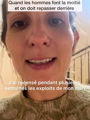 Y’a 8 exemples dans cette vidéo : vous en avez vécus combien, vous ?! 😂 dites moi en commentaire 👇 #mendoinghalf  PS : mon mari a vu la vidéo et a dit : mais y’a des trucs qui t’as inventé non ? 😅😭 PS2 : j’aime mon mari et souvenez vous que c’est de l’humour dans le sens où je ne montre pas les 1000 fois où il a été un homme génial, je me concentre sur les 10000000 fois où il a merdé 😂 Vous n’êtes pas seul.e.s ❤️ #mum #mumlife #standup 