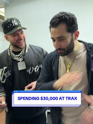 Using my $32,000 shopping credit @TraxNYC ❗️ #Mosesthejeweler
