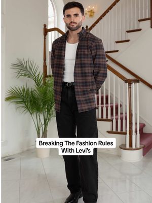#AD the first rule with @Levi’s is there are no rules.  #LevisPartner #mensstyle #menoutfits