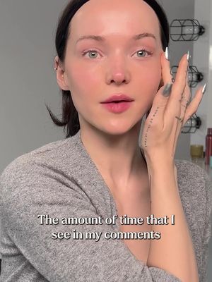It's chic. End of discussion. There’s nothing we love more than a blushy look on #DoveCameron 🥰 Tap the link in bio to watch the Allure Next cover star’s 10-minute beauty routine.