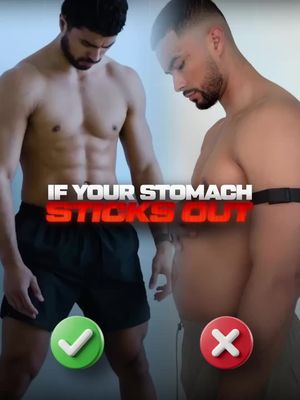 If you have a wide belly or it sticks out you can reduce it in seconds with this routine 