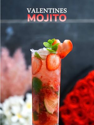Valentine’s Mojito! 💘🍹 A delicious, refreshing cocktail, perfect for mojito lovers! 🍋 Ingredients: • Half a lime • 1 strawberry 🍓 • 2 raspberries 🍇 • 2 spoons of brown sugar 🤎 • 2 oz coconut rum 🥥🥃 • 5–6 mint leaves 🌿 💖 Fresh, fruity, and super refreshing—perfect for Valentine’s Day! #cocktail #bar #bartender #bartenderlife #cocktailsrecipe   