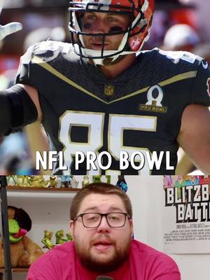 Tyler Eifert and his Pro bowl injury #nfl #ProBowl #football #fyp 