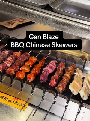 Where’s your favorite Chinese skewer spot in nyc?? #eatingwithblim #chinesebbq #skewers #nyceats #flushingeats 