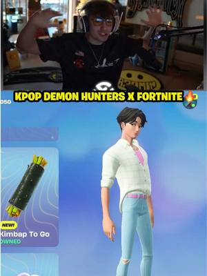 Kpop demon hunters in Fortnite! 🔥 #fyp #clix #kpopdemonhunters #fortnite #fortniteitemshop 