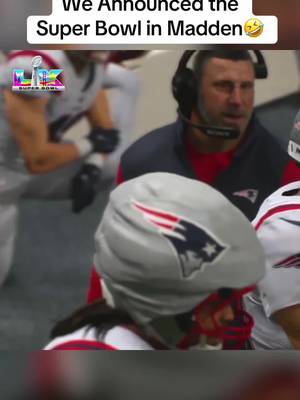 We Announced the Super Bowl in Madden🤣 #madden26 #madden #gaming #SuperBowl #thegoosetv 