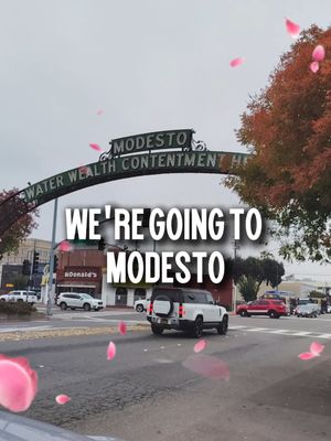 Lets Go to MODESTO! #travel #satire #modesto #california #209📍
