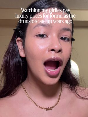 This isn't anti-luxury, it's pro being smart with your money. Because great makeup isn't about the logo - it's about the formula, finish, and how it wears on real skin. These swaps don't feel like "dupes," they feel intentional. ✨Foundation: Armani Luminous Silk → L'Oréal True Match Nude Serum (skin-first, grown, photogenic) ✨Concealer: NARS Radiant Creamy → NYX Bare With Me Concealer Serum (hydration > hype) ✨Blush (liquid/cream): Rare Beauty → e.l.f. Putty Blush (same soft- focus flush, zero screaming) ✨Bronzer: Charlotte Tilbury → Milani Silky Matte Bronzer (warmth without orange crimes) ✨Mascara: Dior / Too Faced → Maybelline Lash Sensational (industry standard for a reason)  ✨Lip oil / balm: Dior Lip Oil → NYX Fat Oil (plush, comfy, actually lasts) ✨Setting spray: Urban Decay → Milani Make It Last (locks in like it has a 9-5) ✨Powder: Laura Mercier → Maybelline Fit Me Loose Powder (blurs, not chalky, no drama) Same results. Same confidence. Just less damage to your bank account. Save this for your next makeup run - your futur self will thank you