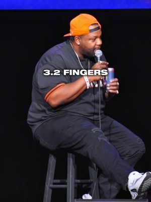 3.2 Fingers...He has the best sense of humor.  My Netflix Special Is Out NOW!!! Watch My Brand New Crowd Work Joint On Youtube!!! #FYP #Comedy #Standupcomedy #Funny BIG DOG TOUR TICKETS🔥 Natejacksoncomedy.Com/tour-dates Tickets on sale NOW! FEB 13 - 15 FRI - SUN Cincinnati Funny Bone Comedy Club Liberty Township, OH, United States FEB 19 THU Pabst Theater @ 7:30 PM Milwaukee, WI, United States FEB 19 THU Pabst Theater @ 10:00 PM Milwaukee, WI, United States FEB 20 FRI Vibrant Music Hall @ 7:30 PM Waukee, IA, United States FEB 21 SAT Steelhouse Omaha @ 8:00 PM Omaha, NE, United States MAR 13 - 15  FRI - SUN Columbus Funny Bone Comedy Club Columbus, OH, United States MAR 18 - 22 The Stress Factory comedy club, Bridgeport @ 7:00 PM Bridgeport, CT, United States MAR 26 - 29 San Jose Improv @ 7:30 PM San Jose, CA, United States APR 2 - 4 THU - SAT Richmond Funny Bone Comedy Club Richmond, VA, United States APR 10 - 12 FRI - SUN Stand Up Live Phoenix, AZ, United States APR 18 SAT Robert Kirk Walker Theatre @ 7:30 PM Chattanooga, TN, United States APR 19 SUN Ryman Auditorium @ 7:00 PM Nashville, TN, United States MAY 1 FRI Tennessee Theatre @ 7:30 PM Knoxville, TN, United States
