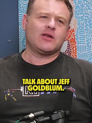 Haunted Goldblum with @Frank Caliendo #whiskeyginger #andrewsantino #jeffgoldblum 