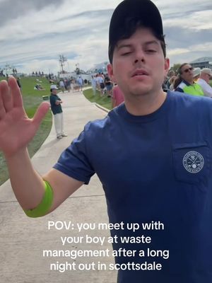 not the IV bandage on the arm 🤣 @Preston Lopez #scottsdale #wastemanagement #oldtownscottsdale #arizona 