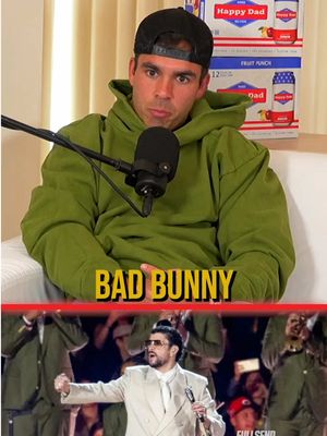 Are you tuning into the Bad Bunny Super Bowl halftime show? #nelk #SuperBowl #badbunny #halftimeshow #fyp 