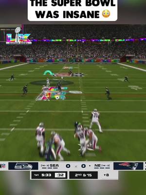 This Super Bowl game was INSANE😳 #madden26 #madden #gaming #SuperBowl #thegoosetv 
