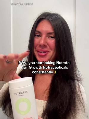 We love a committed routine. 🫶 Proof that daily habits add up — especially when Nutrafol Hair Growth Nutraceuticals are part of it. Drop a 💚 if you’re staying consistent too. 🎵Music sourced from: Tiktok Commercial Library 