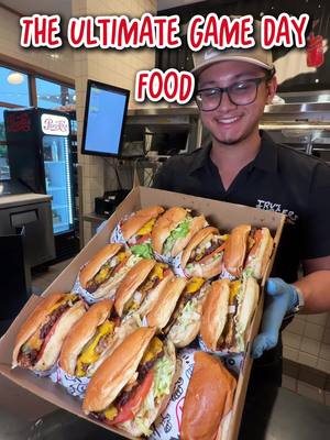 Grab your burgers for your watch party here. 📍LA, Malibu, Newport Beach, Las Vegas, PB, Torrance  🍔Irv’s world famous burgers are ground fresh daily & pressed to order  💛Since 1946 #burgers #irvsburgers #food #Foodie 