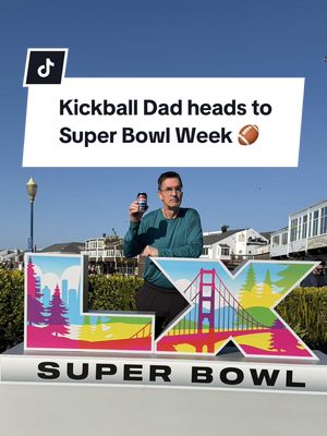 Kickball Dad is ready for Super Bowl Weekend with @PepsiCo 🏈 #pepsicopartner