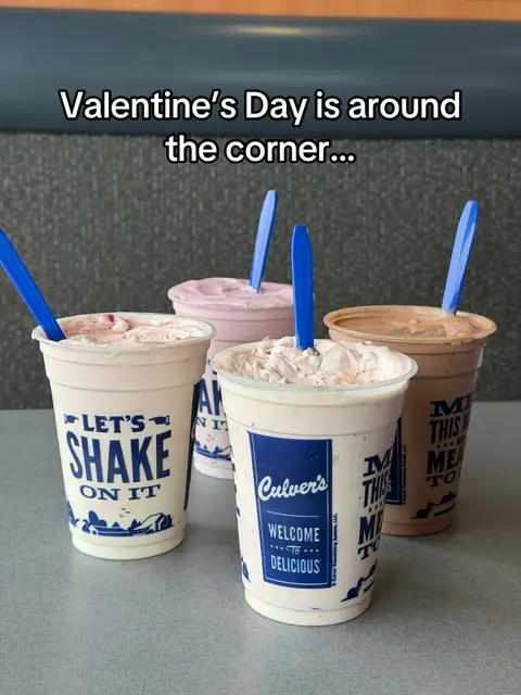 Which one are you trying with your Valentine? 💙#ConcreteMixer #FreshFrozenCustard #CheeseCurds