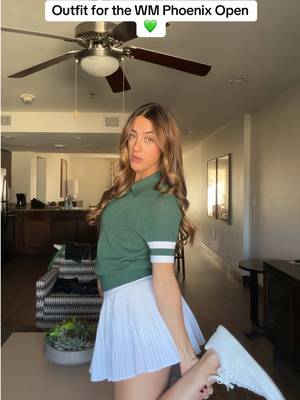 Outfit I’m wearing to the WM Phoenix Open! If you’re attending take sure to wear green! I feel the vibe is classy / vintage & fun!  Woot woot! See you guys out there! 