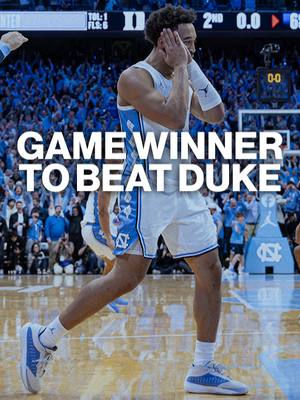 if you need us, we'll be watching this for the rest of our lives thx ♾️ @unc_basketball  #goheels #unc #beatduke #basketball #gdtbath