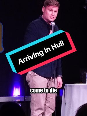 "ARRIVING IN HULL" The magic awaits!  Great night on tour!  Thanks to everyone who came along!  Even the people who didn't make it to the end!  Tour continues next week in Southend and Birmingham!  #funny #hull #improv #fyp #crowdwork  