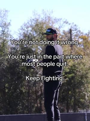 Keep Fighting! #baseball #baseballszn #baseballseason #MLB #baseballcoach 