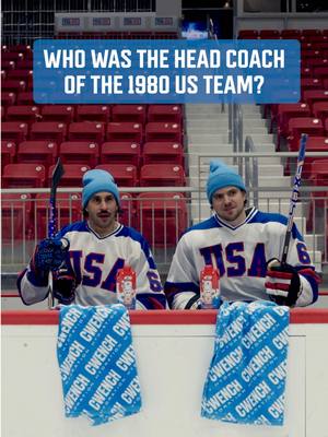 Miracle On Ice Trivia! 🇺🇸 🏒 @theswaggyp_63 & @Nasher battle it out to see who knows more about that historic game in 1980. #TeamCWENCH #SwaggyP #HockeyTrivia #Nasher #USAHockey