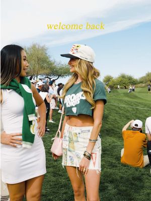 Rule #1: No high heels (you’ll thank us later 😉) #golf #PGATOUR #fashion #fitcheck 