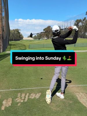 Swinging into the final round with @Akshaybhatia_1 at @wmphoenixopen. 🌵⛳️