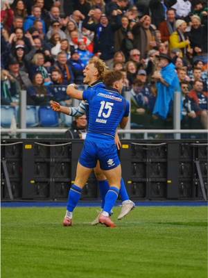 🎥 𝐴 𝒃𝒍𝒖𝒆 𝑑𝑟𝑒𝑎𝑚 🔷🔹  Louis Lynagh score against Scotland 🇮🇹  #GuinnessM6N #Since1883 #rugby #italrugby 