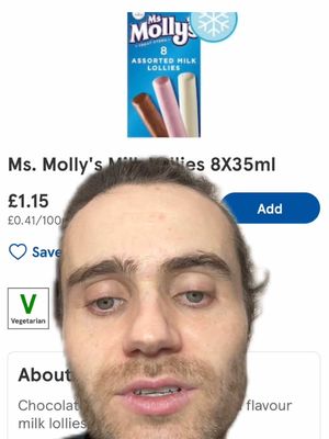 Ms Molly’s Milk Lollies reviews  #comedy #reviews #tesco #lolly