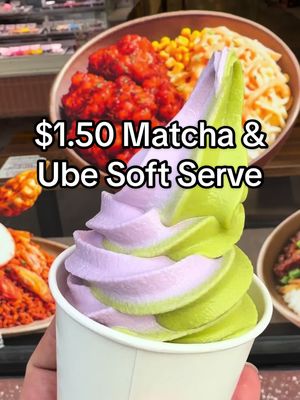 $1.50 soft serve in LIC! They didn’t have signs for how long this promotion is for so I hope when you go they still have it🥲. #eatingwithblim #icecream #nyceats #licqueens #matcha 