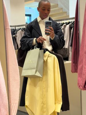Back in london for the @Penhaligon’s store opening and celebrating 10 years of @AGMES #OOTD #fyp 