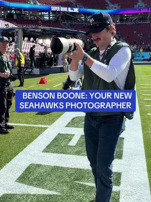 Benson Boone is in the house! 📸 #nfl #seahawks #SuperBowl #benson @Benson Boone HQ 