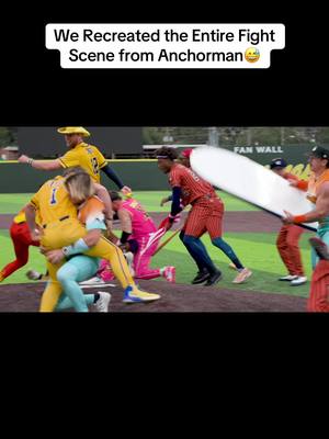 This season is escalating quickly…🤪 #anchorman #ronburgandy #bananaball #savannahbananas #parody