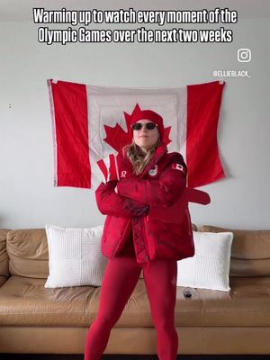 Didn't your coach ever tell you that warming up is very important?? Serious business over here 🇨🇦 @Team Canada  #Olympics #milanocortina2026 #teamcanada