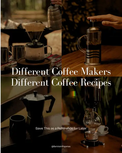 Same beans, totally different results. From Moka Pot to AeroPress, each method changes body, clarity, and taste. Save this as a quick brew guide. Share it with someone who loves coffee as much as you do. #coffeeathome #homebarista #coffeeguide #brewingcoffee #coffeerecipe   