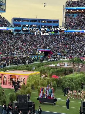 Before the show. #badbunny #SuperBowl #nfl #football 