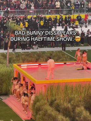 Wait for it… 👀👀👀 #badbunny #halftimeshow #SuperBowl 