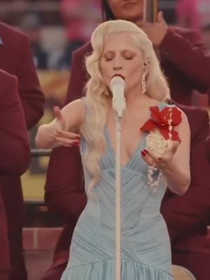 Lady Gaga absolutely crushed it 👏 #SuperBowl #sblx #AppleMusicHalftime 