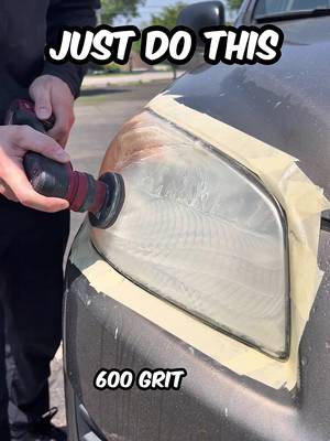 Finally a permanent fix for faded headlights #tiktokcarmodscontest 