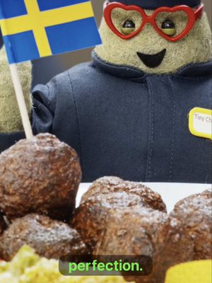 Chef has been THRIVING in his new role at @IKEA , y’all! Cheffy constantly gushes about his new besties at “Blikea” and how great the customers are. We’ve also heard the team there is honored to have a MAYOR working alongside them! What a dweam team! Have y’all tried #IKEA’s new blamazing falafel balls? Chef has been gabbin’ to all his fwends about it non-stop. He’s worked so hard to make them juuuuuuust right and can’t wait for y’all to try!  Reminder to our Aussie fwends, this delicious option is headed to Australia in April!  Let us know when you head to #IKEA and try your plateful. FANK YEW #IKEA for welcoming Chef and giving him the perfect role to shine in!  #IKEAxTinyChef #IKEA