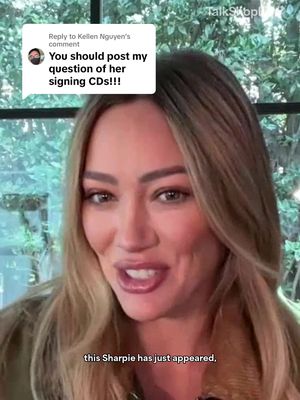 Replying to @Kellen Nguyen we got you! 🫶 @hilaryduff fans you can still pre-order a copy of “luck…or something” with an autographed insert on TalkShopLive! ✍️ 🎶 #hilaryduff #luckorsomething 