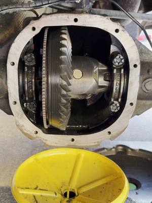 Learn how to properly replace your differential fluid yourself! This is something that should be done every 50k miles or 20k miles if you tow a lot. In this case I’m using a cut gasket, not RTV so I share some tips on using that.  1. Unscrew fill plug first so you know you can refill the diff after you drain it. 2. Remove the diff bolts and drain the diff. 3. Clean the old gasket off the diff cover and diff case. 4. Add gasket (if cut gasket use Permatex Cut Gasket Sealant. 5. Install diff cover with gasket.  6. Torque diff cover bolts in criss cross patten 7. Add gear oil until it spills out of the fill hole 8. Tighten fill plug so it’s snug  #ChrisFix #PermatexPartner #Differential #DIY #Automotive